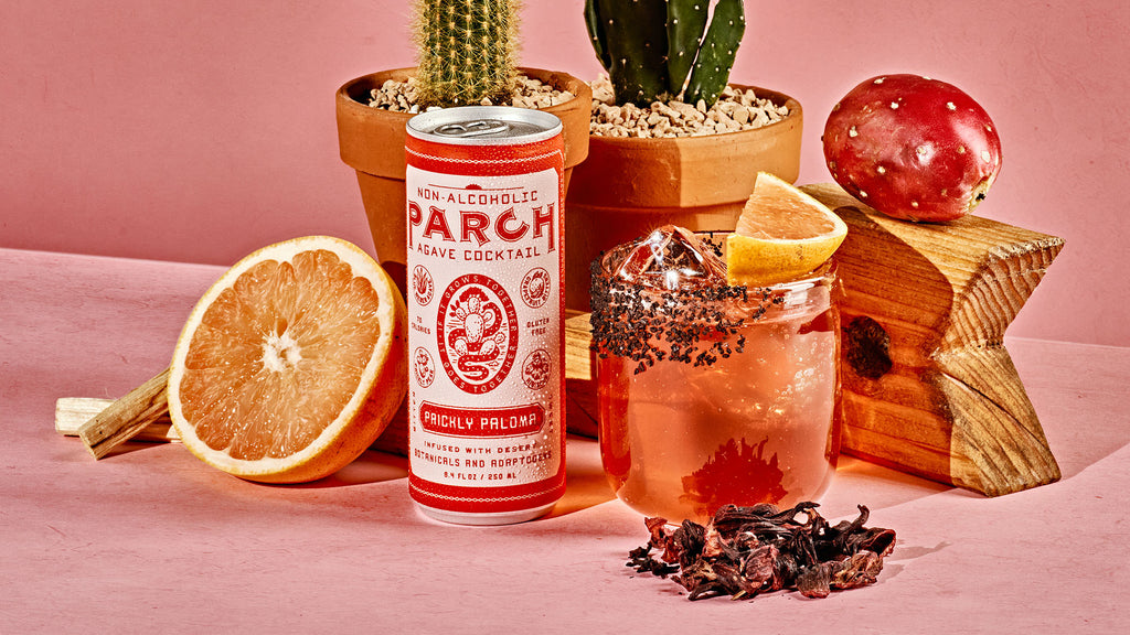 Parch non-alcoholic drink prickly paloma